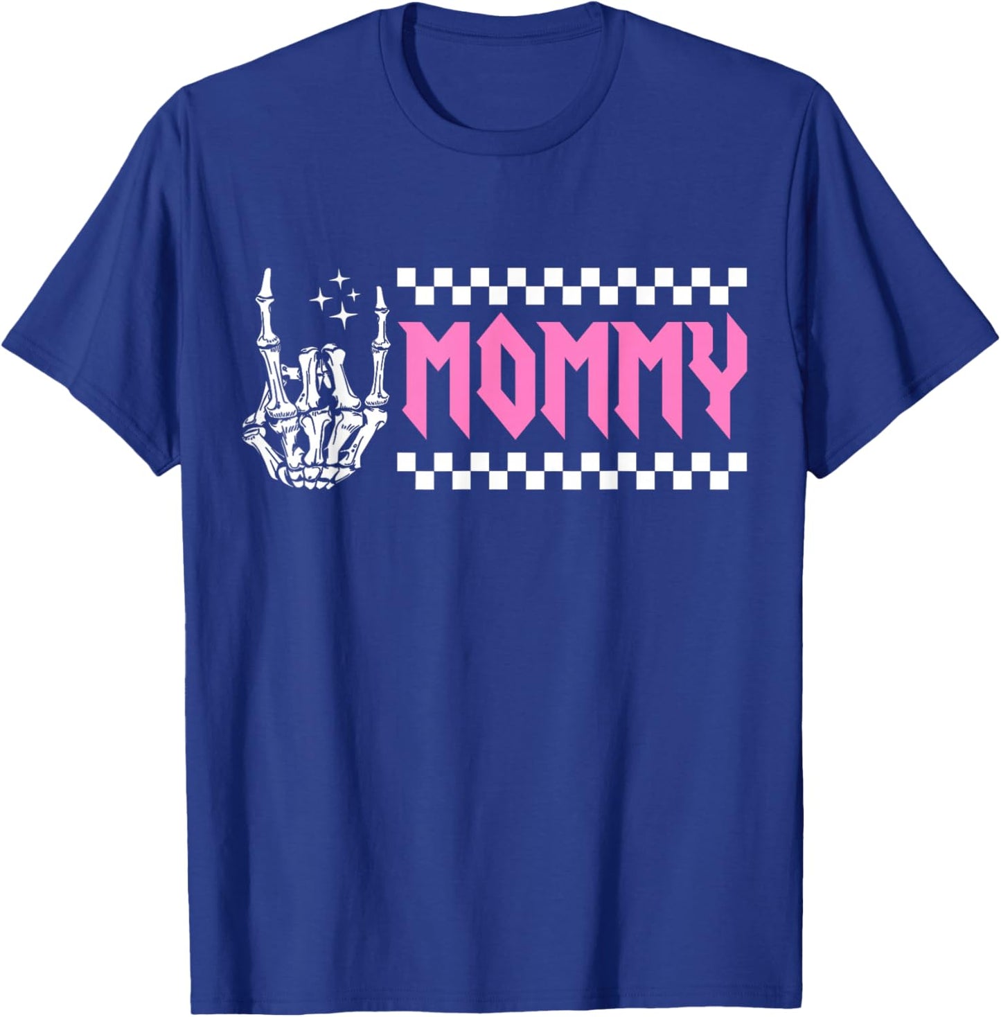 Mommy Family Birthday Matching Bad Two The Bone Bday T-Shirt - T-Shirt | Royal