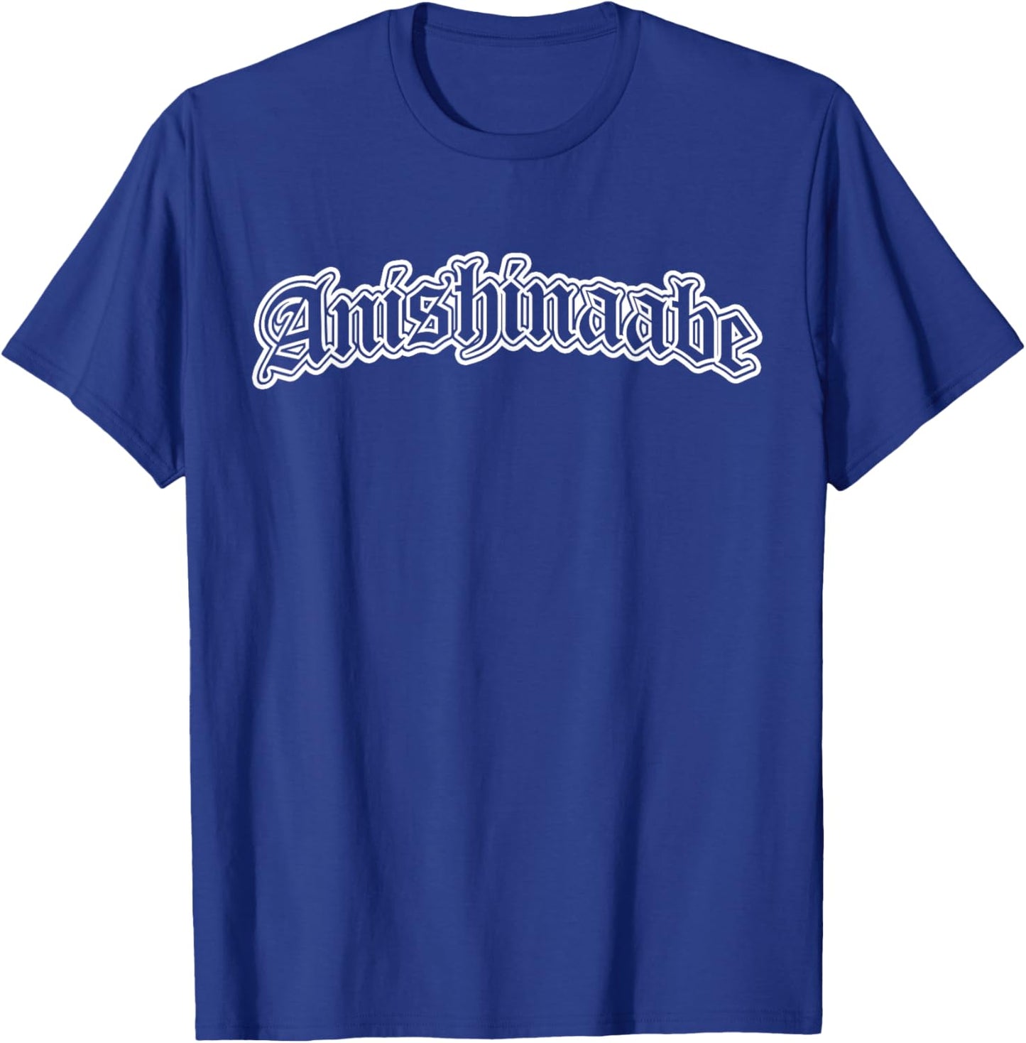 Anishinaabe Native American Indian T-Shirt - T-Shirt | Royal