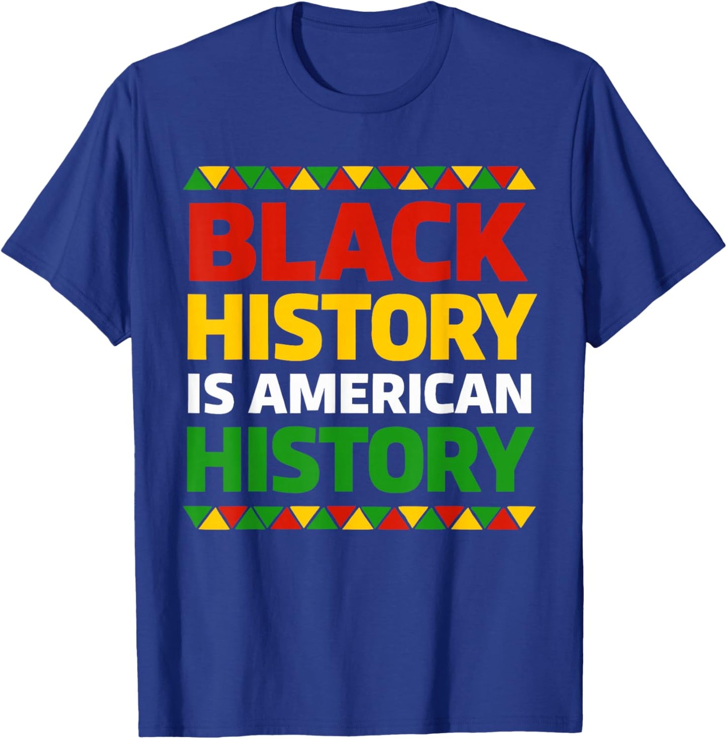 Black History is American History African Attire Women Kids T-Shirt - T-Shirt | Royal
