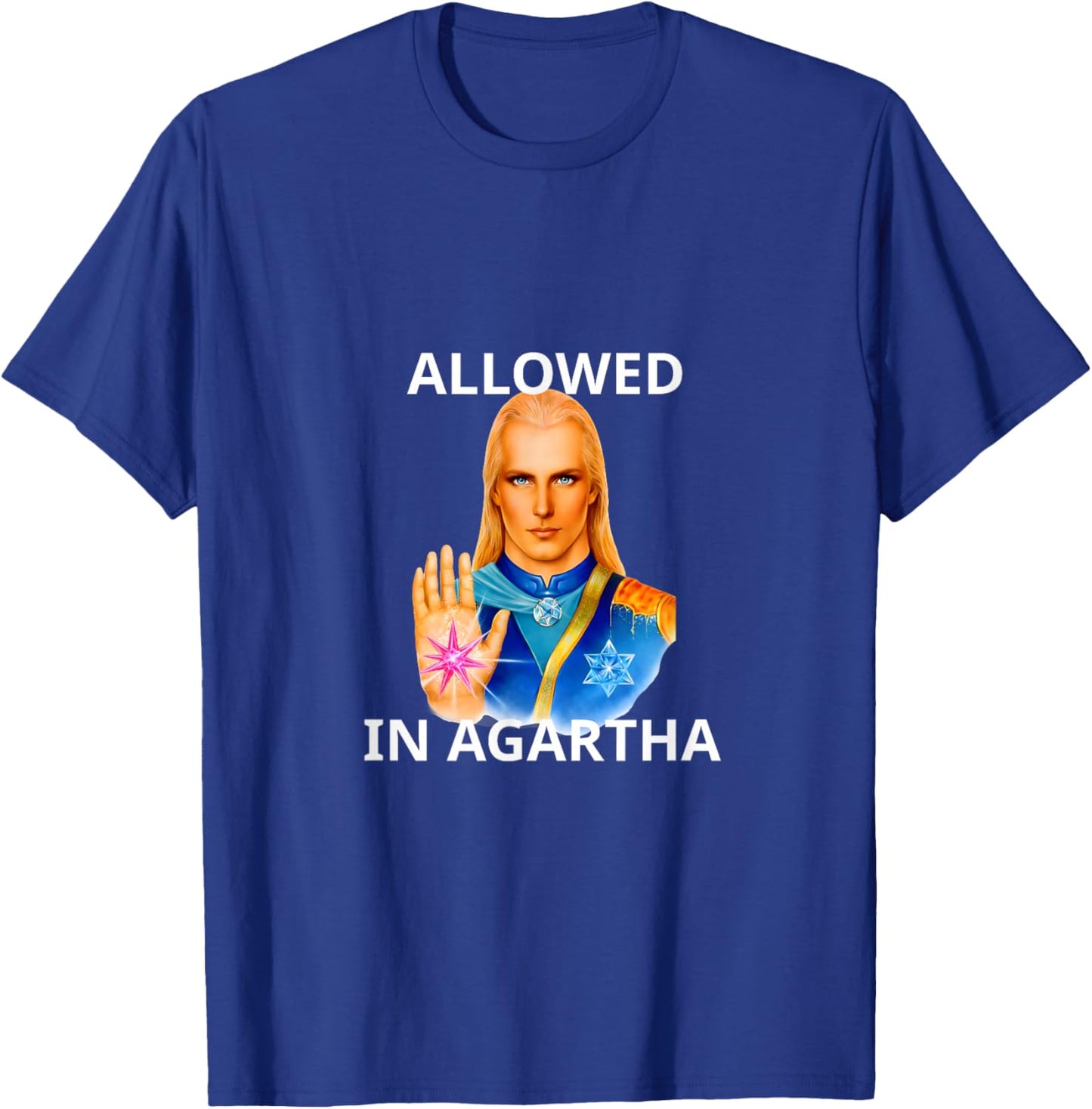 Agartha Ashtar | Meme T-Shirt - T-Shirt | Royal