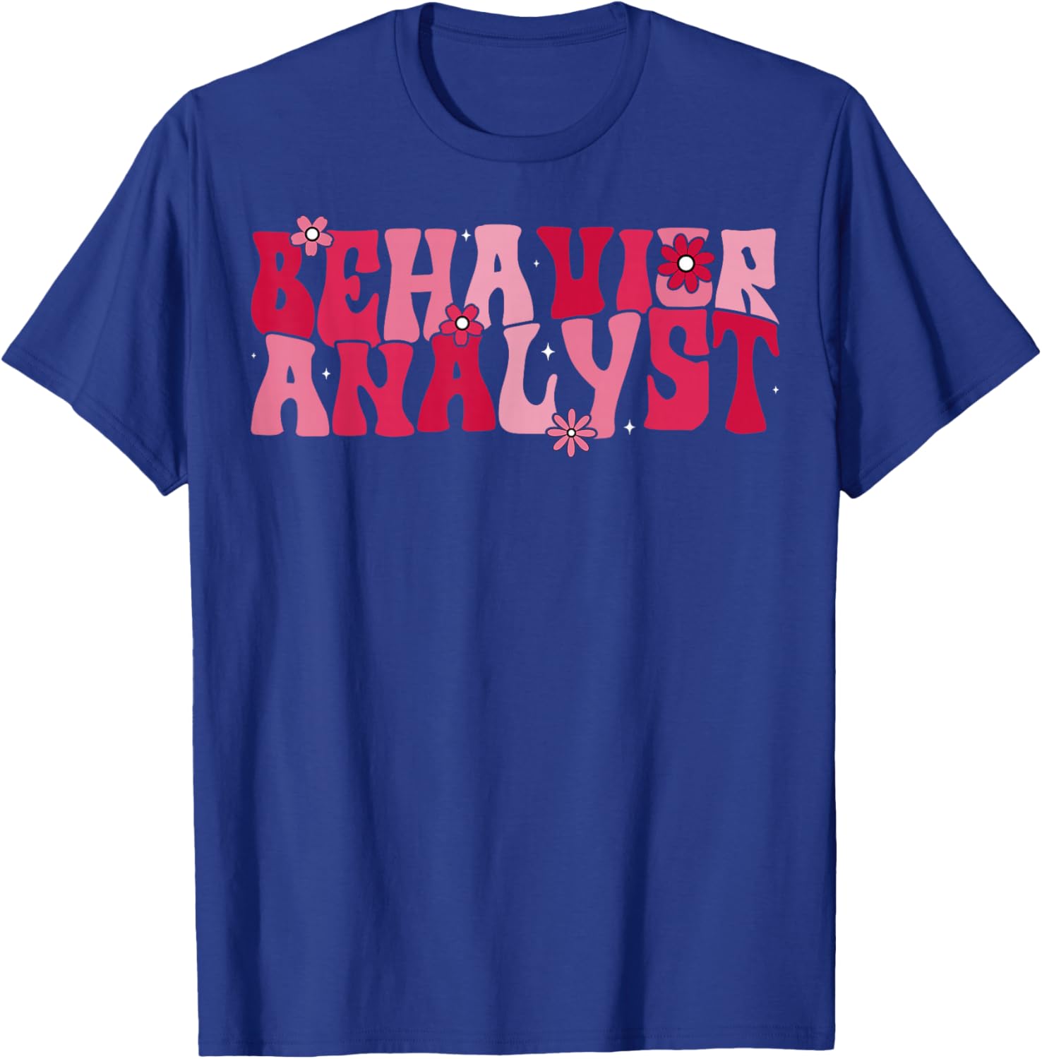 ABA Therapist Couple Valentine's Day Behavior Analyst T-Shirt - T-Shirt | Royal