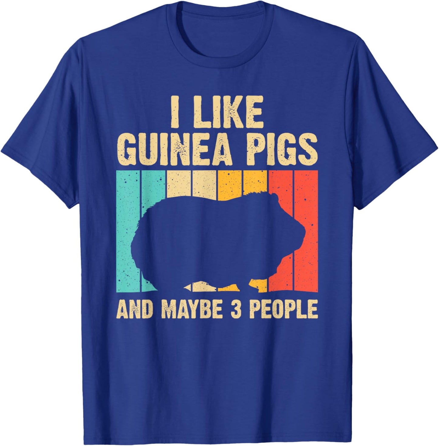Funny Guinea Pig Art Women Kids Guinea Pig Lovers T-Shirt - T-Shirt | Royal