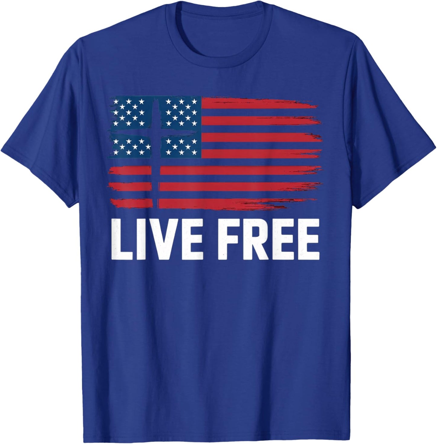 Live Free T-Shirt - T-Shirt | Royal