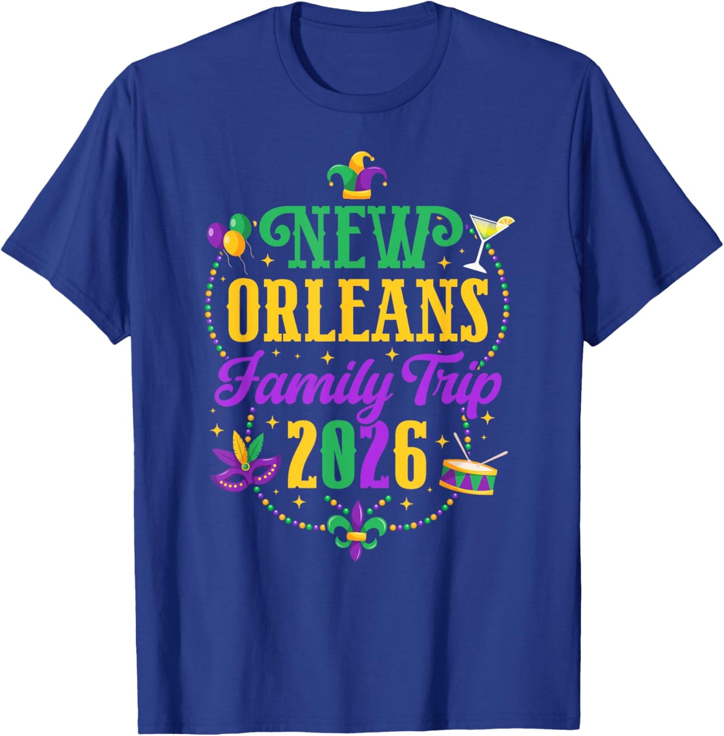 New Orleans Family Trip 2026 Family Vacation New Orleans T-Shirt - T-Shirt | Royal