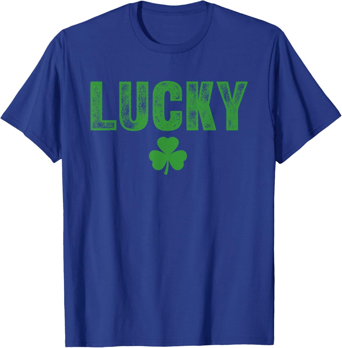 Lucky and Lucky Fucker St Patricks Day T-Shirt - T-Shirt | Royal