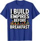 Brick Builder Humor Master Builder T-Shirt - T-Shirt | Royal