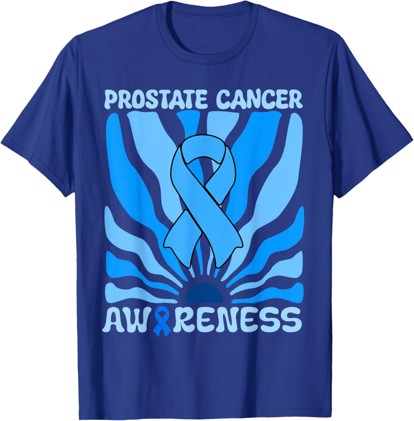 Prostate Cancer Awarness Support T-Shirt - T-Shirt | Royal