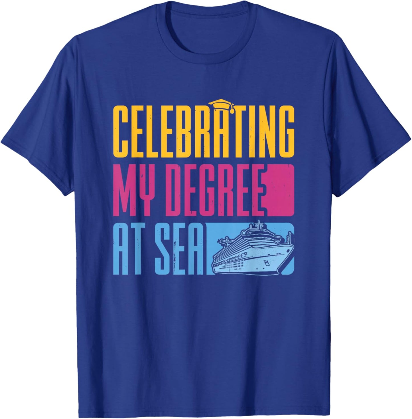 Graduation Trip Vacation Grad Squad Senior Graduation Cruise T-Shirt - T-Shirt | Royal