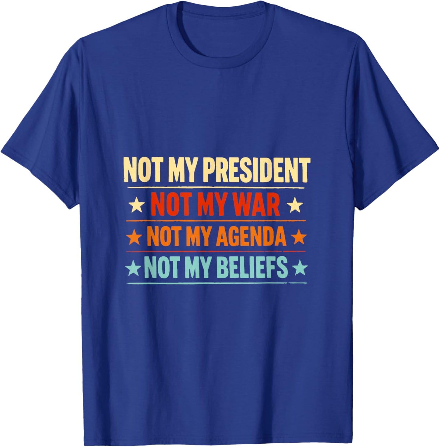 Beliefs T-Shirt - T-Shirt | Royal