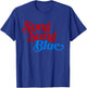 Song Sung Blue Logo T-Shirt - T-Shirt | Royal