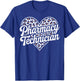 Certified Pharmacy Technician Leopard Heart T-Shirt - T-Shirt | Royal