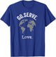 Go Serve Love World Mission Trip Difference Maker Christian T-Shirt - T-Shirt | Royal