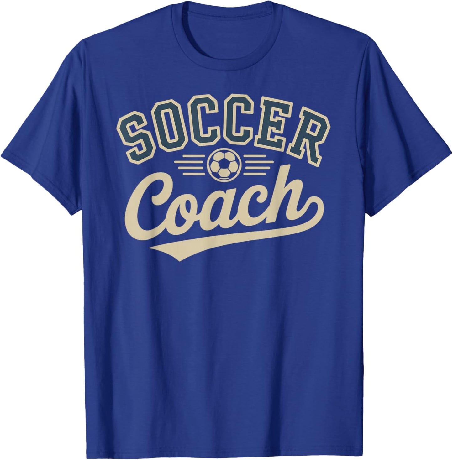 Soccer Coach T-Shirt - T-Shirt | Royal