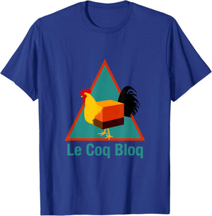 Le Coq Bloq - Parody Hipster Streetwear Luxury Shirt T-Shirt - T-Shirt | Royal