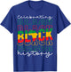 Celebrating Black History Month African American History T-Shirt - T-Shirt | Royal