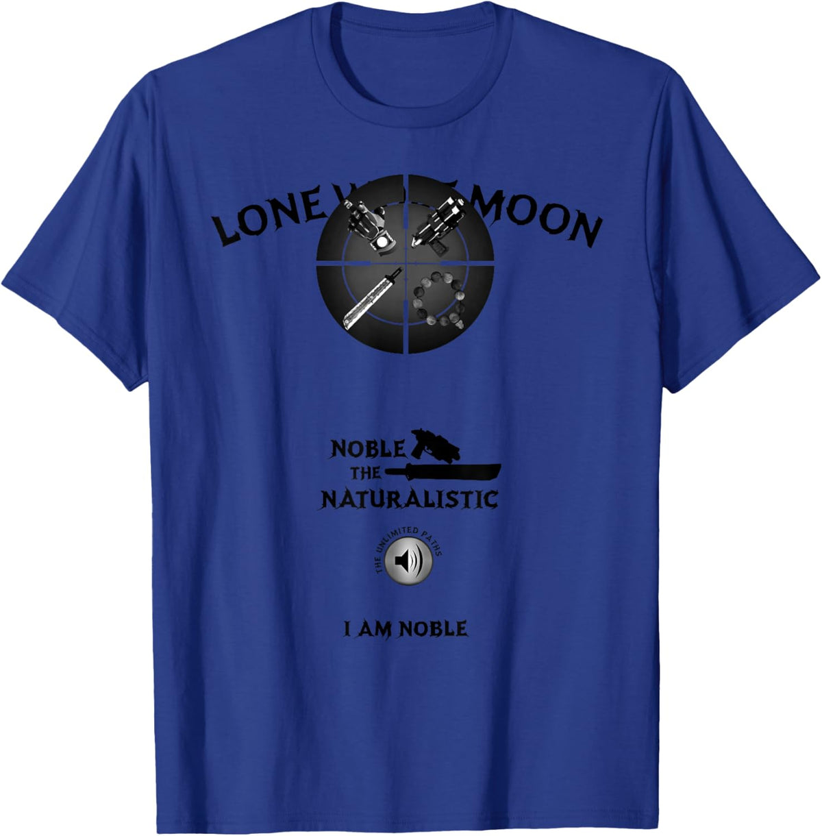 I am Noble T-Shirt - T-Shirt | Royal