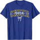 Cheer Nana Chearleading Grandma High School Black Gold T-Shirt - T-Shirt | Royal