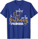 Dad of The Birthday Princess Funny Birthday Crew Team T-Shirt - T-Shirt | Royal