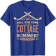 Will You Come to My Cottage This Summer WYCTMCTS Vintage T-Shirt - T-Shirt | Royal