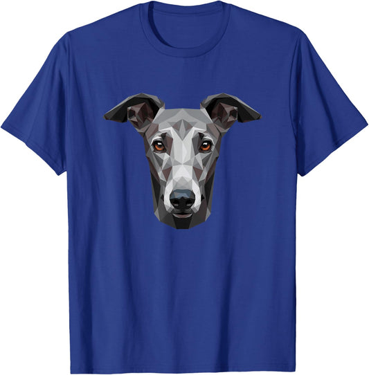 Greyhound Dog Art Design Love Sighthound Greyhounds T-Shirt - T-Shirt | Royal