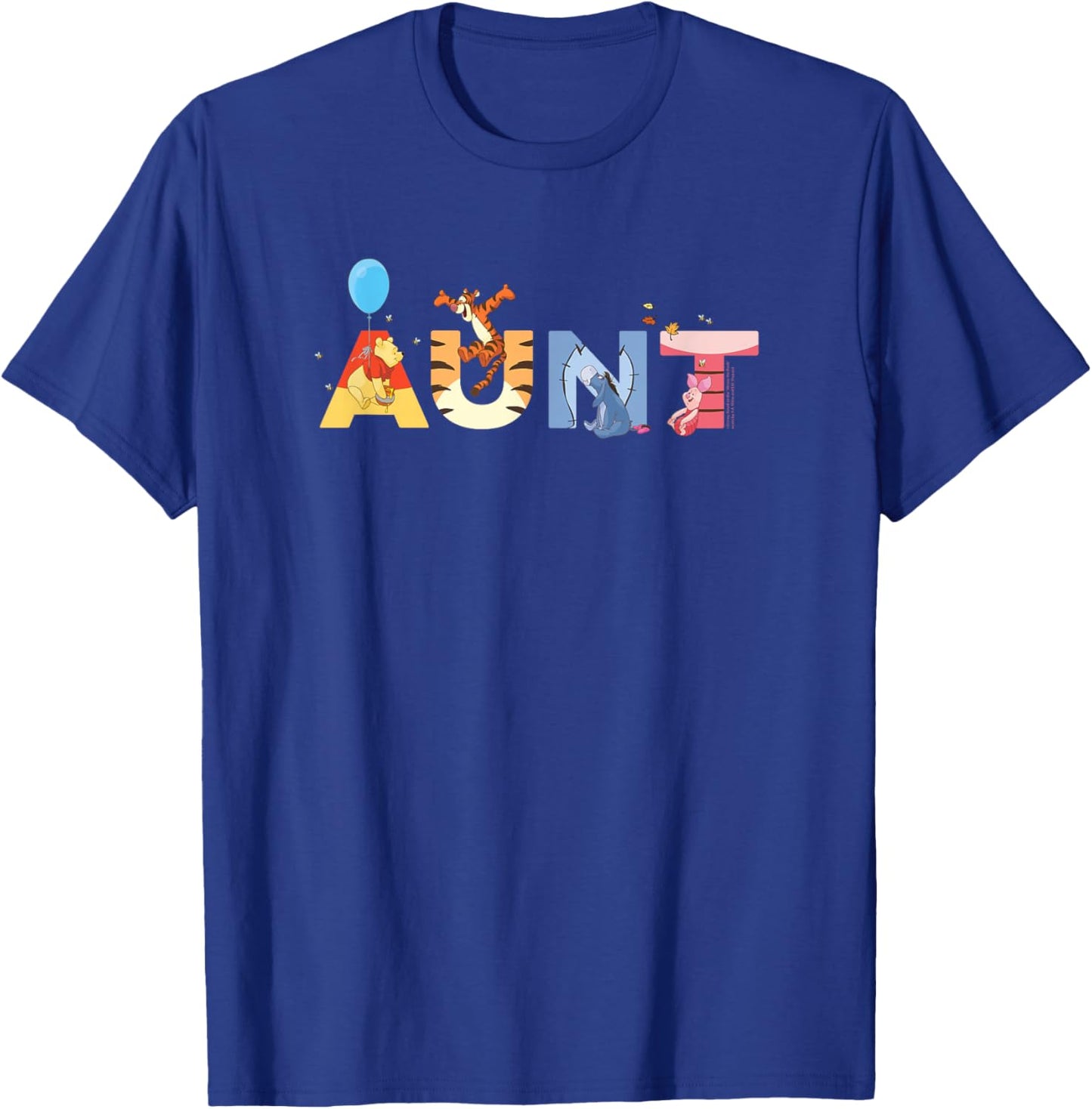 Disney Winnie The Pooh & Friends Aunt Family Disney Trip T-Shirt - T-Shirt | Royal