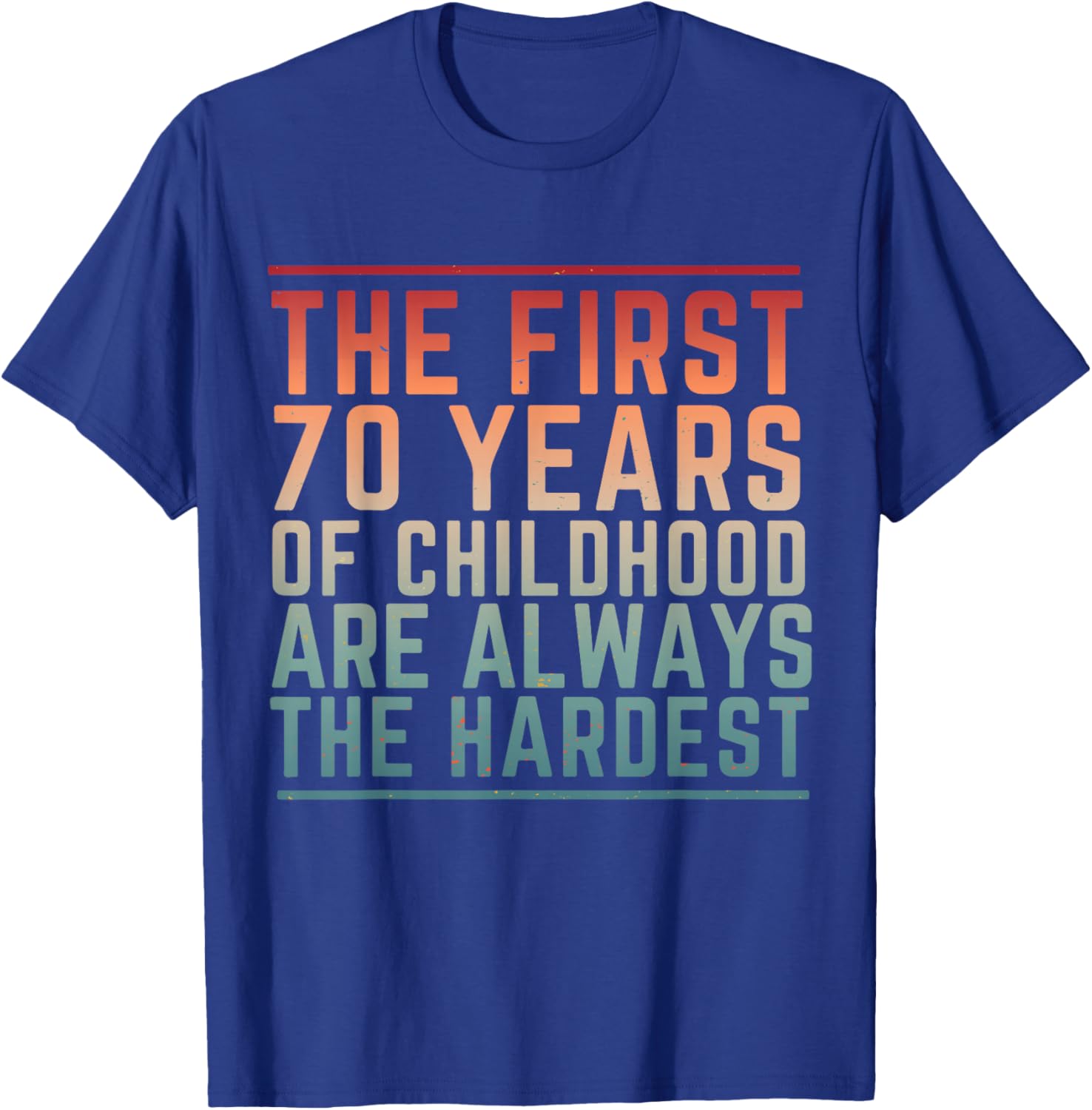 Funny 70 Birthday Legend Turning 70yr Humor Retro 1956 T-Shirt - T-Shirt | Royal