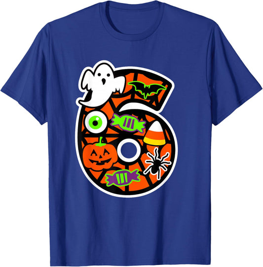 Funny 67 Six Seven Meme Couple Matching Halloween Costume T-Shirt - T-Shirt | Royal