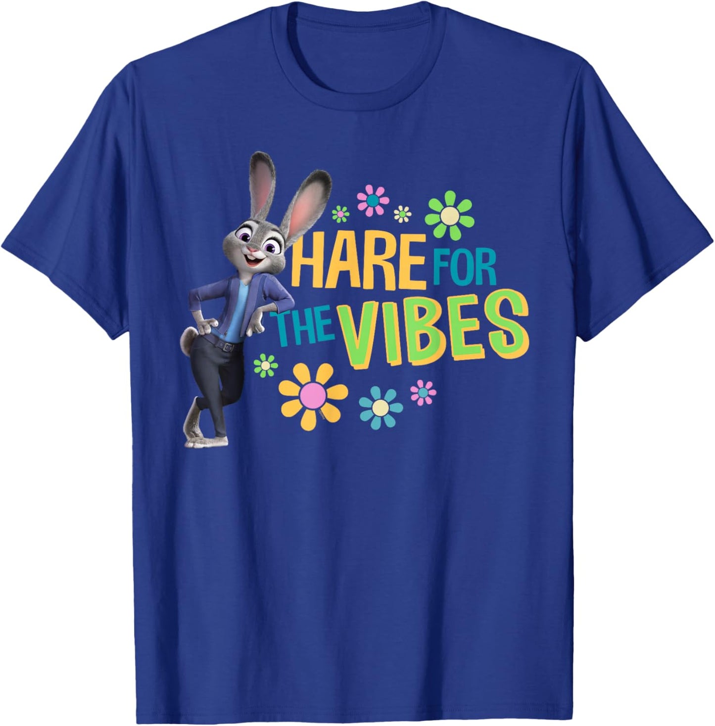 Disney Zootopia 2 Judy Hopps Hare for The Vibes Funny T-Shirt - T-Shirt | Royal