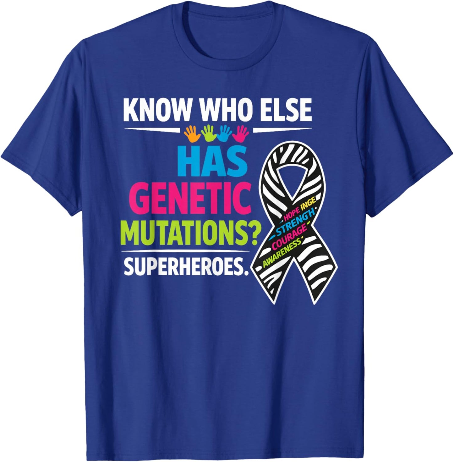 Rare Disease Awareness T-Shirt - T-Shirt | Royal