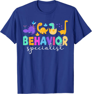 Behavior Specialist Behavioral Specialist T-Shirt - T-Shirt | Royal