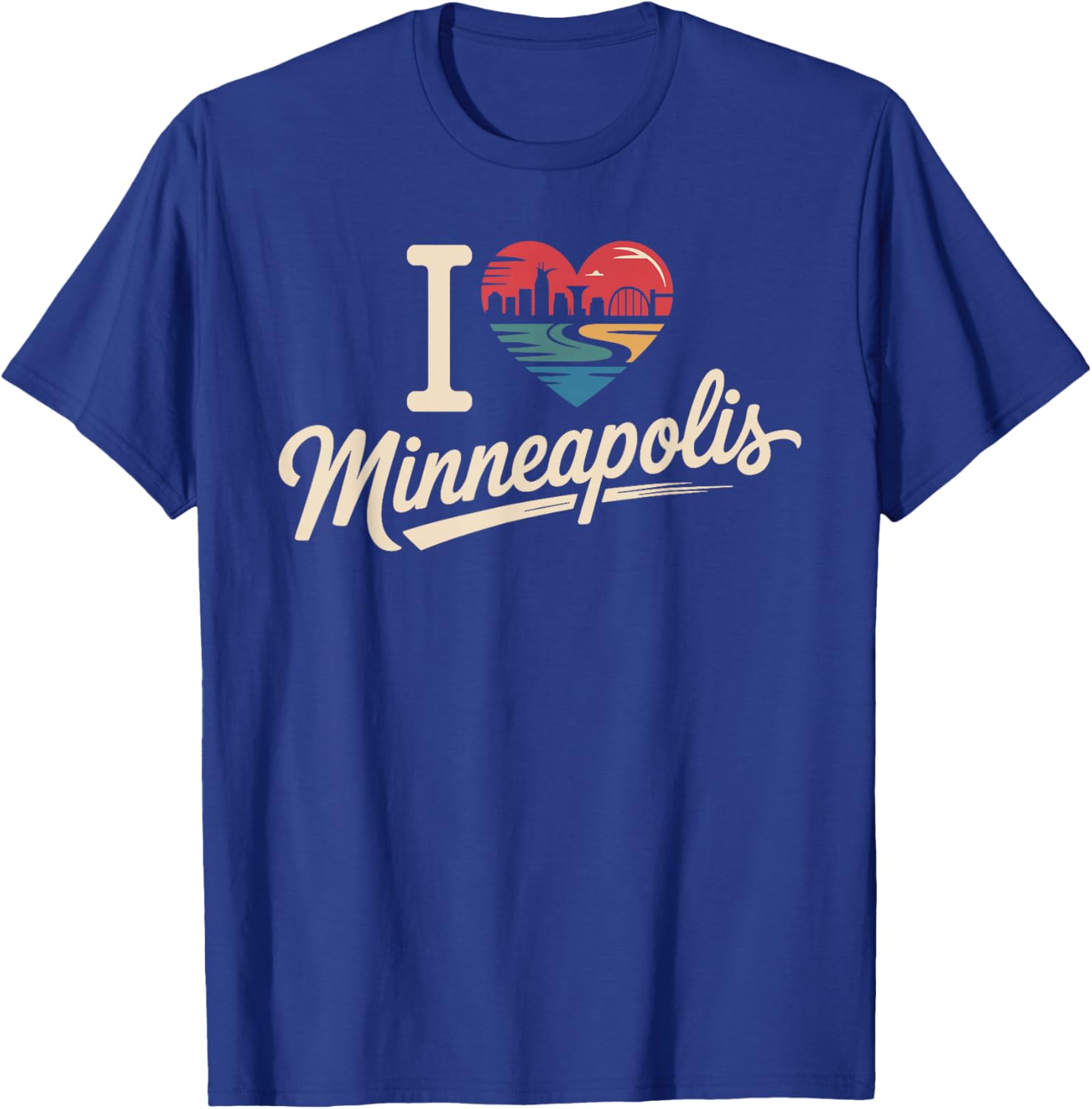 I Love Minneapolis I Heart Minneapolis T-Shirt - T-Shirt | Royal