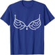 Crystal Bra Showgirl Halloween Lazy Costume T-Shirt - T-Shirt | Royal
