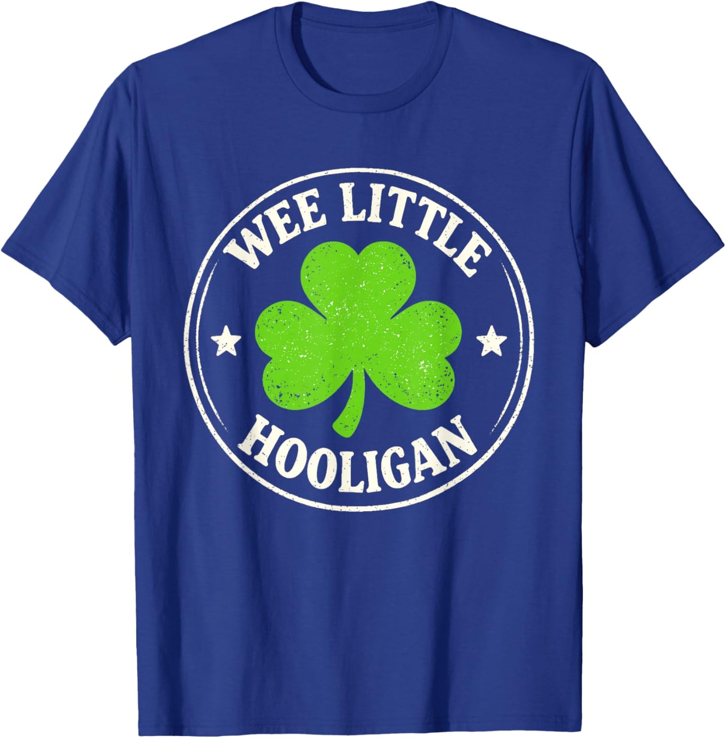 Wee Little Hooligan Funny St Patrick's Day Kids Boys Girls T-Shirt - T-Shirt | Royal
