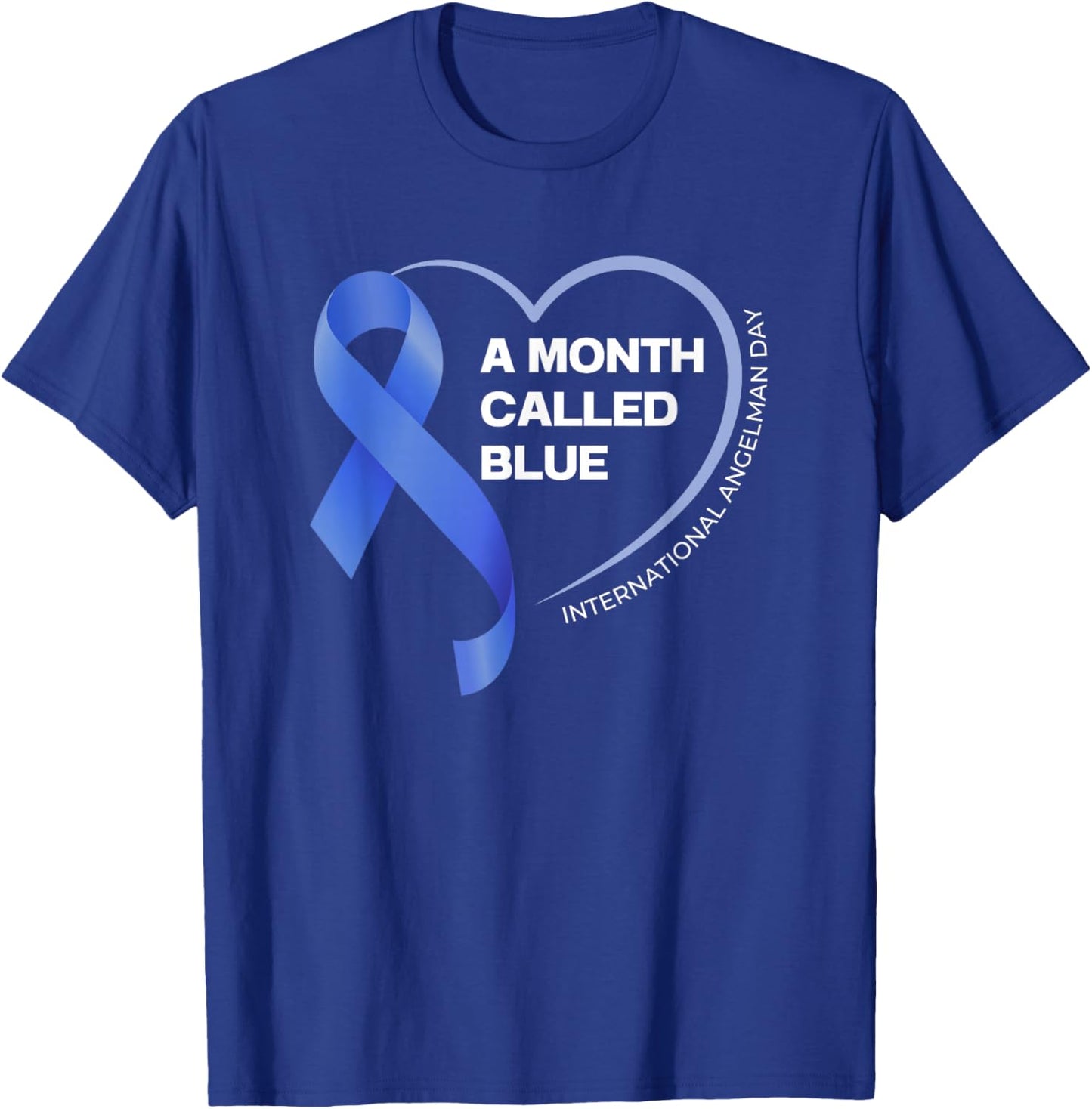 Angelman Syndrome Awareness Day T-Shirt - T-Shirt | Royal