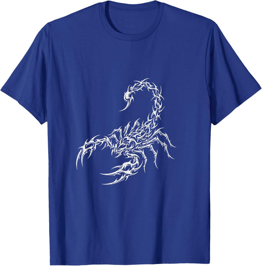 Cyber Sigilism Scorpion Y2K Grunge Tribal T-Shirt - T-Shirt | Royal