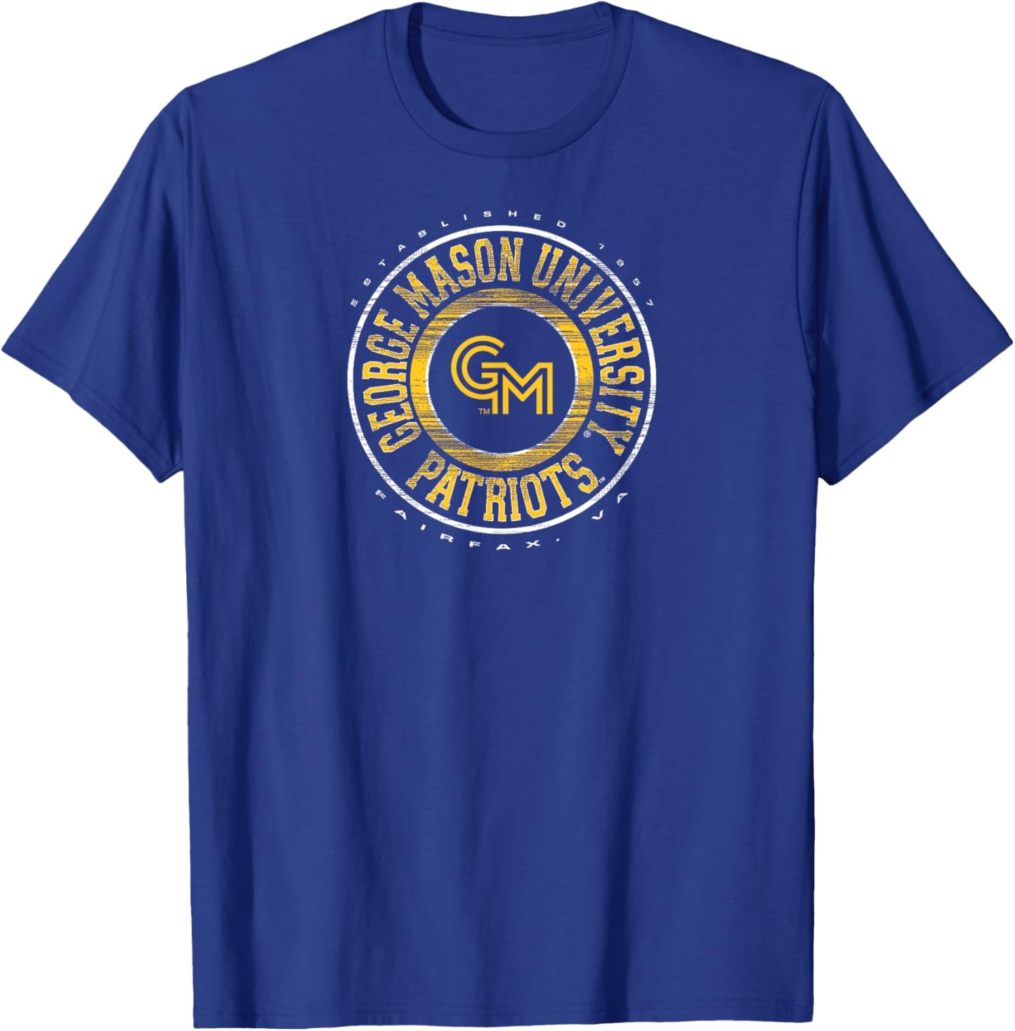 George Mason Patriots Showtime Green Officially Licensed T-Shirt - T-Shirt | Royal