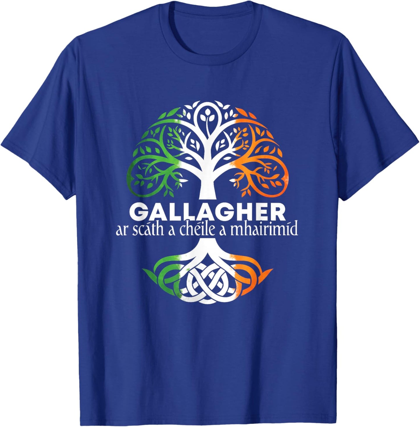 Gallagher Irish Family Name Celtic Irish Roots T-Shirt - T-Shirt | Royal
