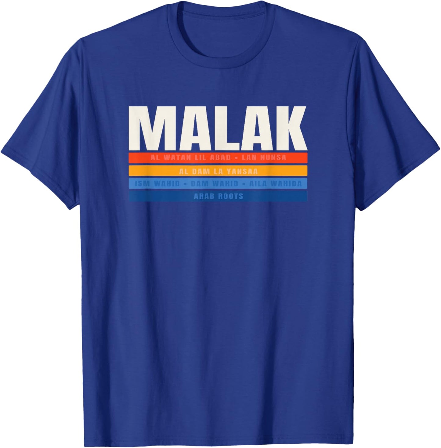 Malak Arab Legacy and Pride T-Shirt - T-Shirt | Royal
