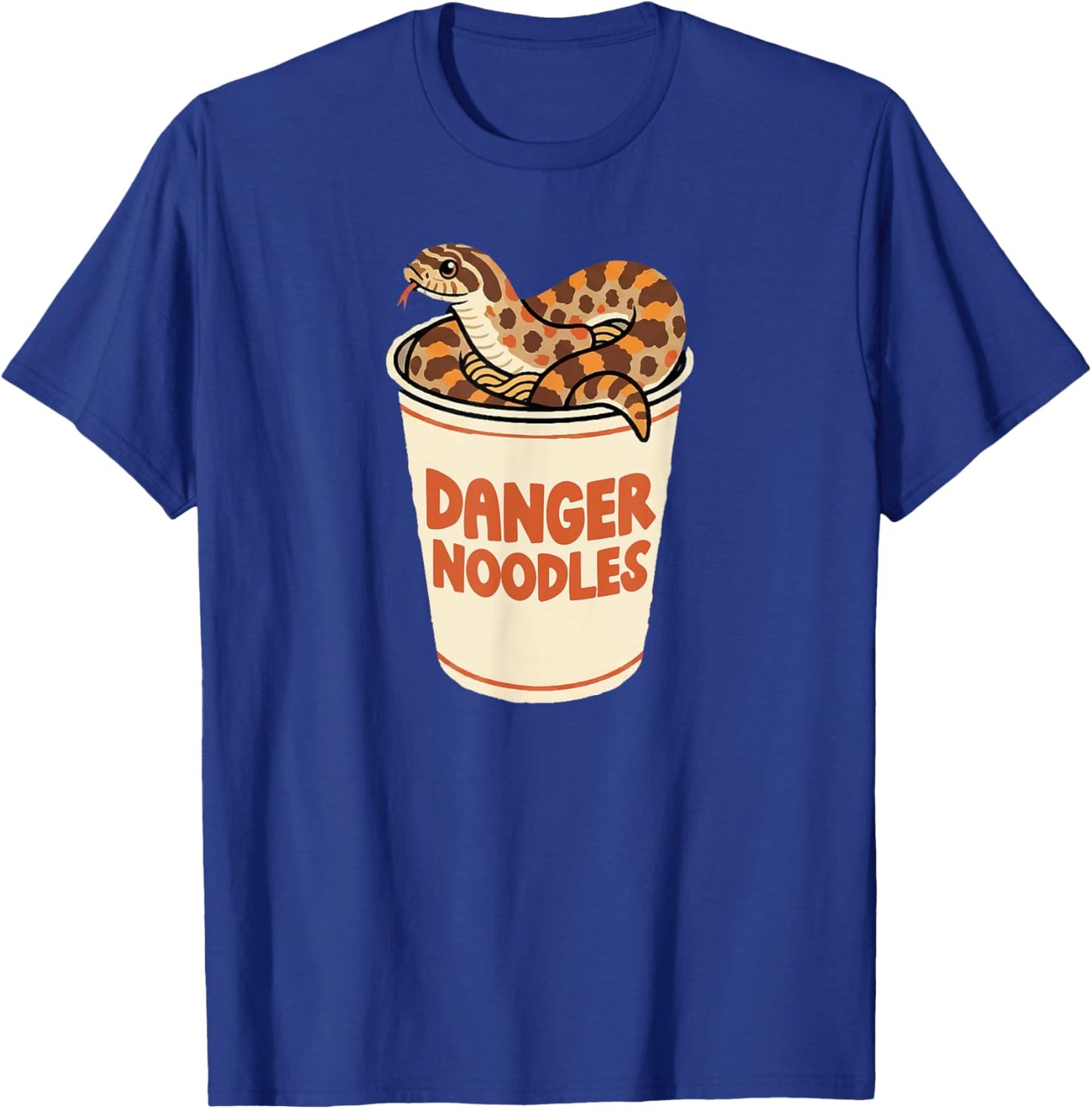 Danger Noodles Hognose Snake Owner Hognose Snake Lover T-Shirt - T-Shirt | Royal
