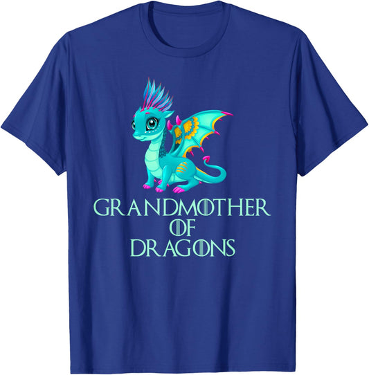Grandmother of Dragons T-Shirt - T-Shirt | Royal