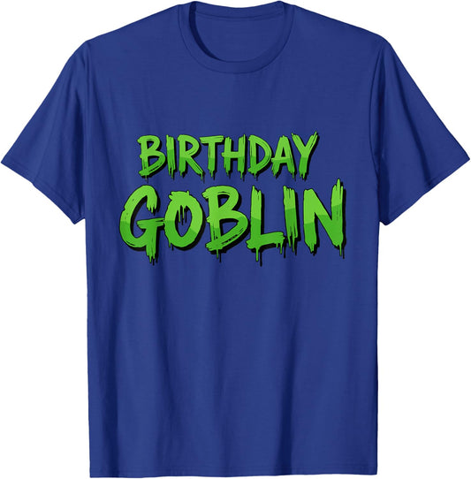 Birthday Goblin Funny Viral Gen Z Bday Party Costume for Boy T-Shirt - T-Shirt | Royal