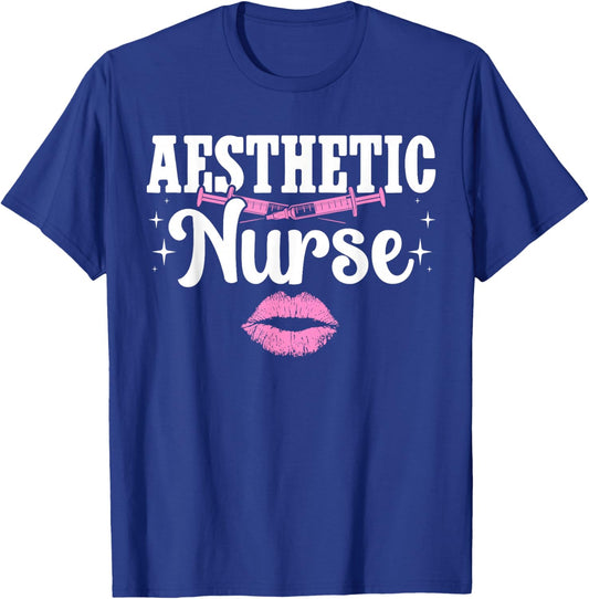 Aesthetic Nurse Injector Aesthetic Nursing T-Shirt - T-Shirt | Royal
