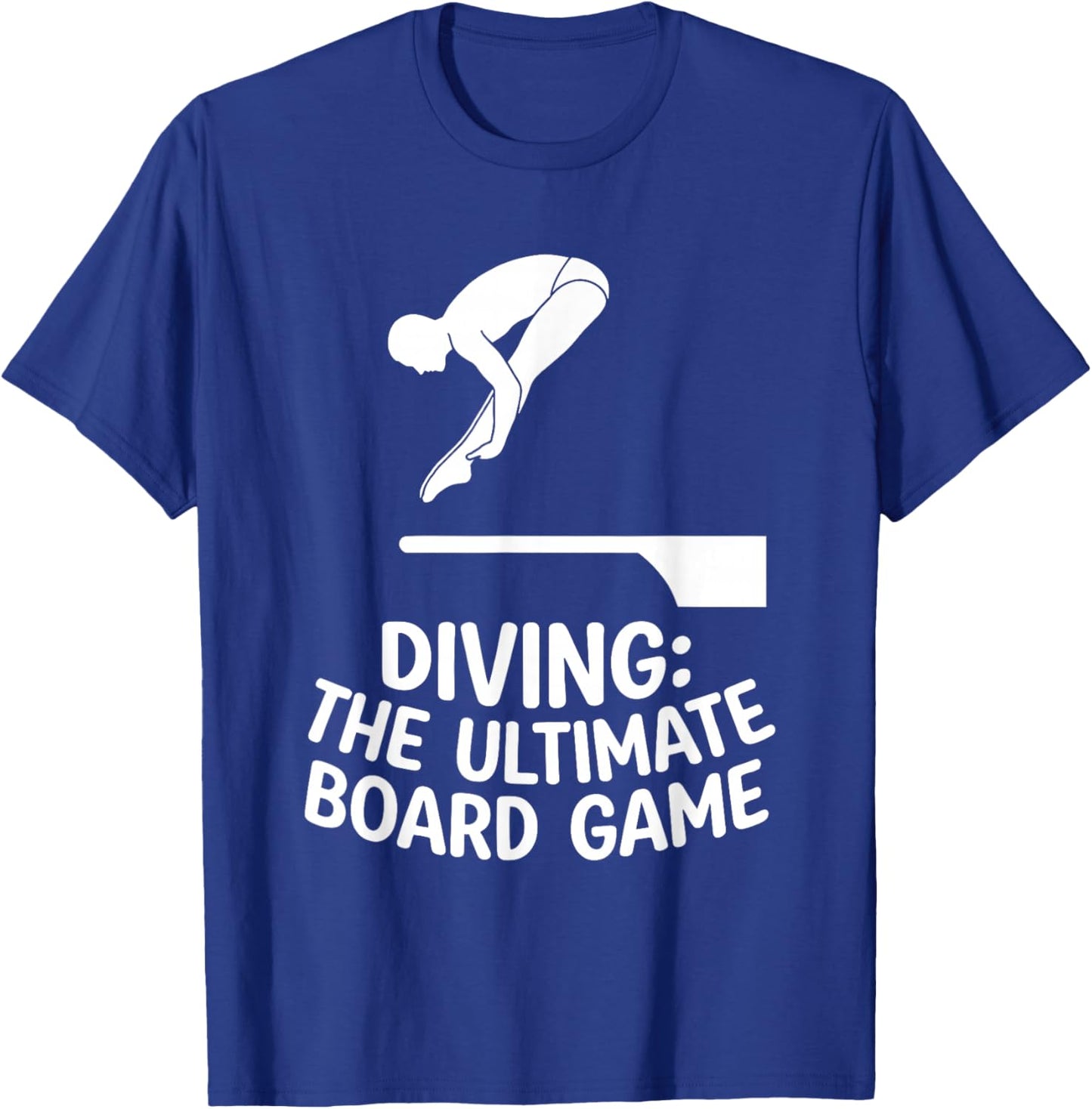 Diving The Ultimate Board Game Funny Design T-Shirt - T-Shirt | Royal