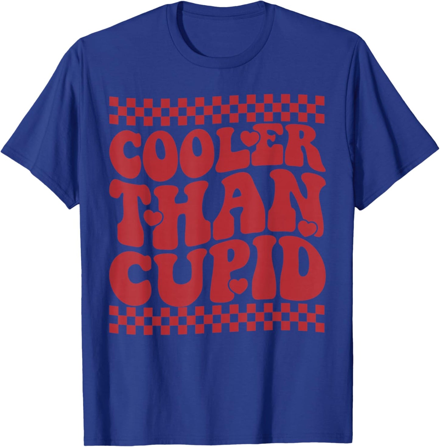 Cooler Than Cupid Cute Valentine's Day Kids Boys Girls T-Shirt - T-Shirt | Royal