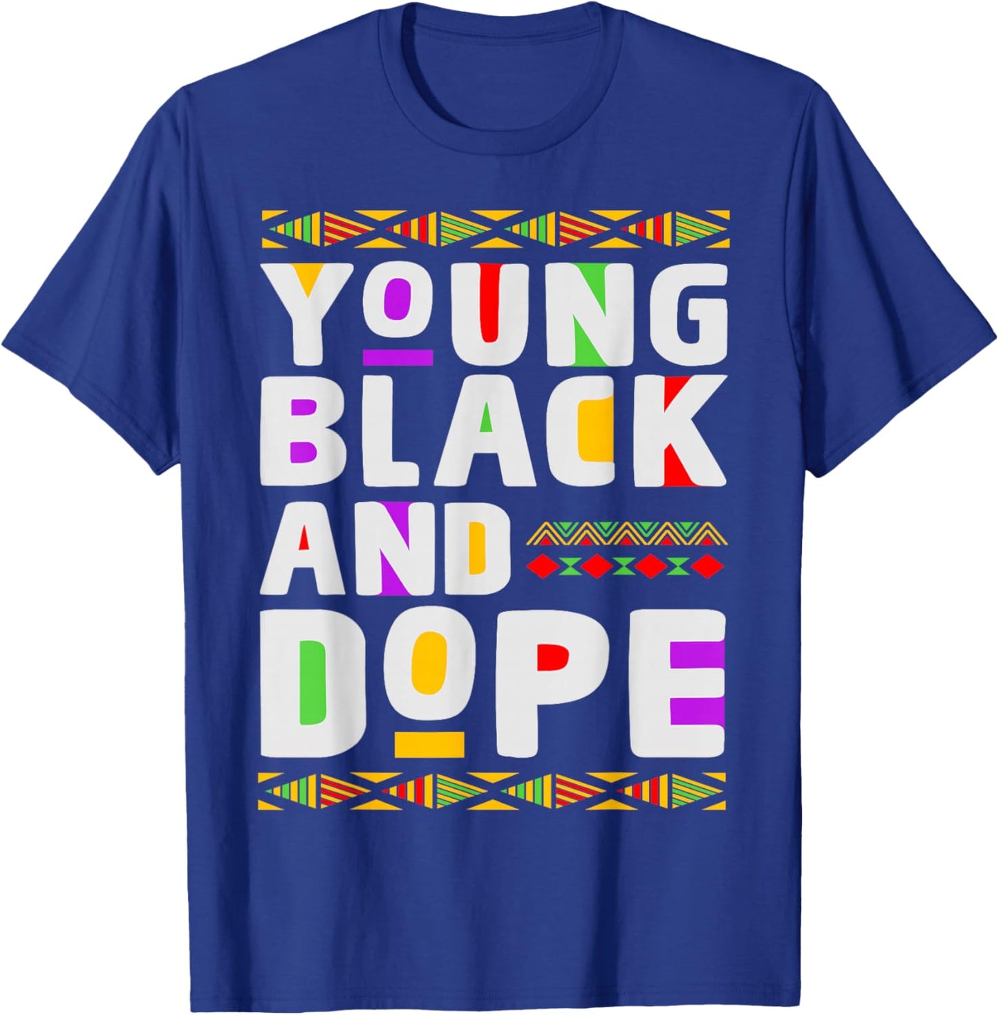 Black Pride Melanin Afro American Every Dope Queen & King T-Shirt - T-Shirt | Royal