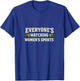 Everyone's Watching Women's Sports Vintage T-Shirt - T-Shirt | Royal