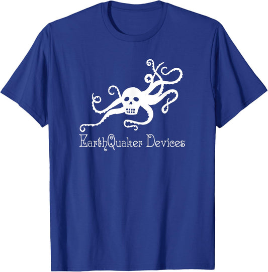 EarthQuaker Devices Octoskull T-Shirt - T-Shirt | Royal