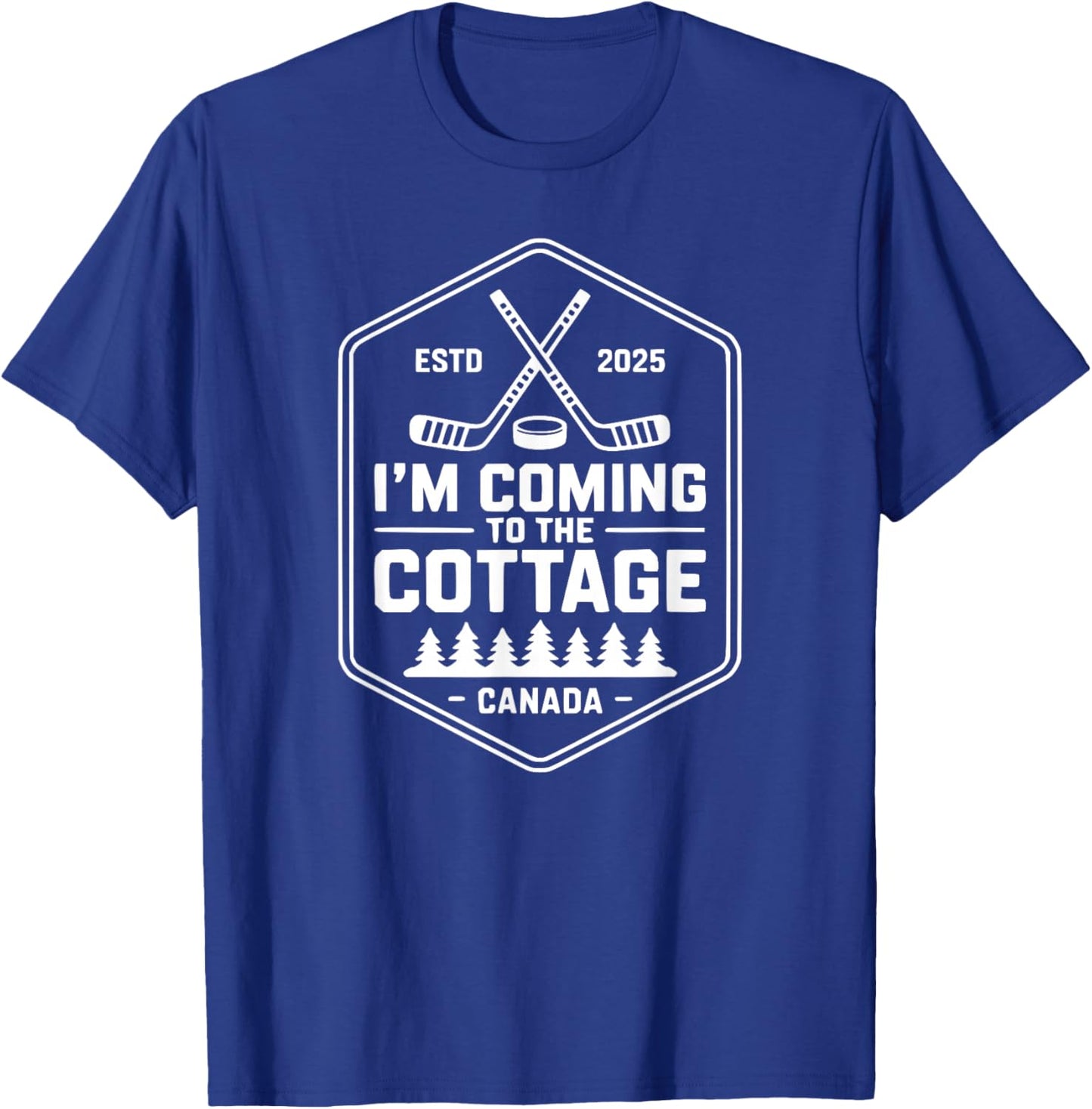 I'm Coming to The Cottage T-Shirt - T-Shirt | Royal
