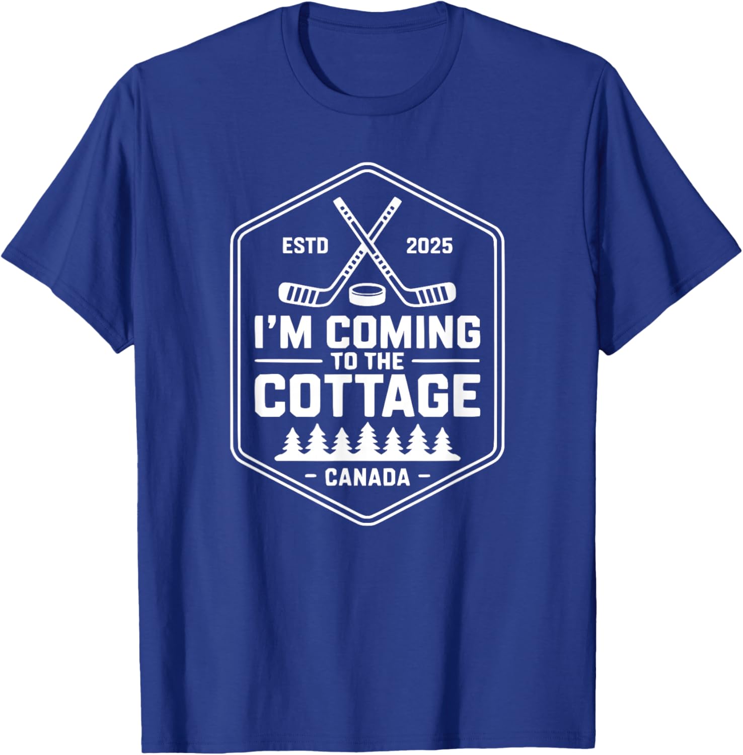 I'm Coming to The Cottage T-Shirt - T-Shirt | Royal