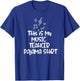 This is My Music Teacher Pajama Shirt for Teachers T-Shirt - T-Shirt | Royal